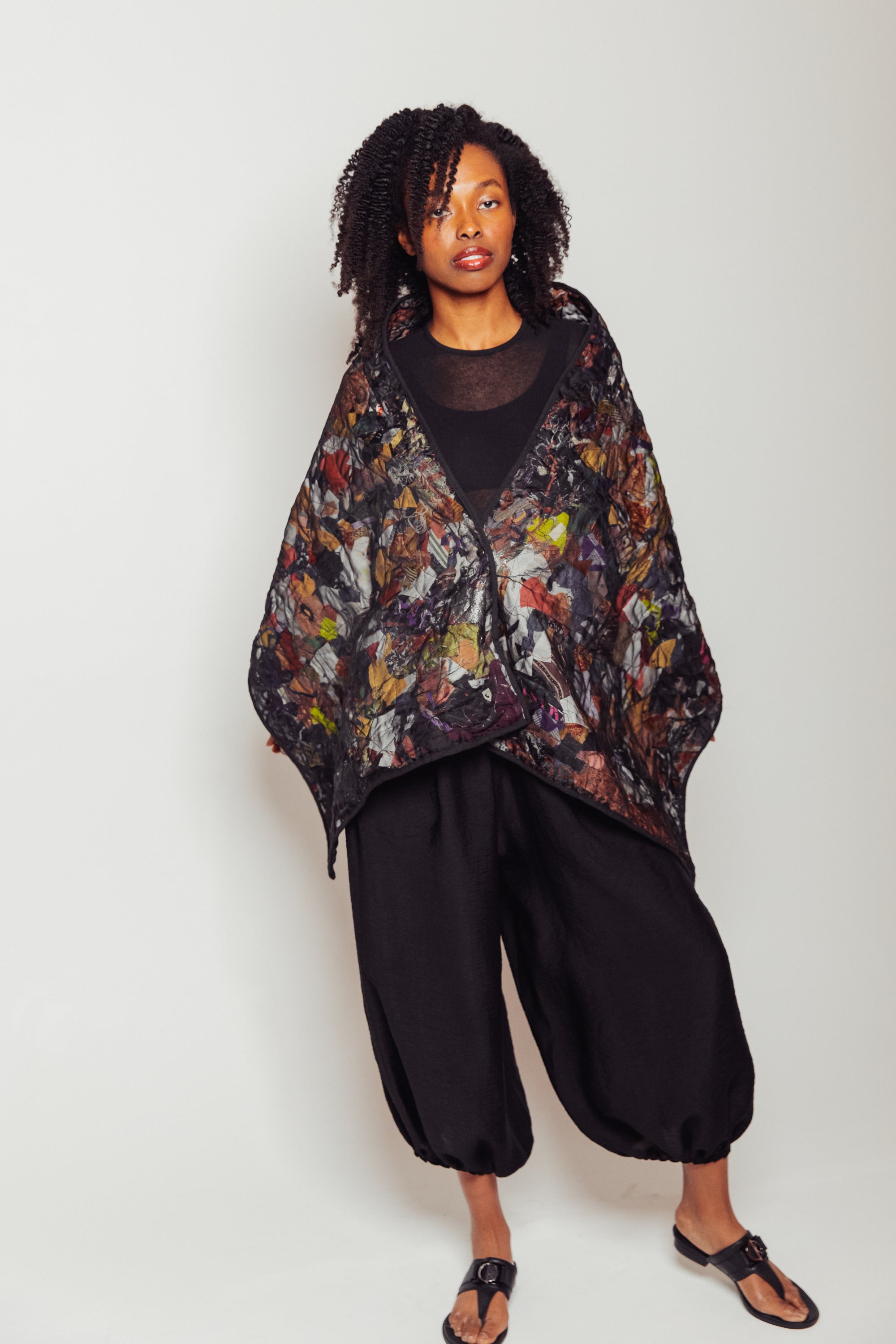 The Confetti Archival Silk Wrap