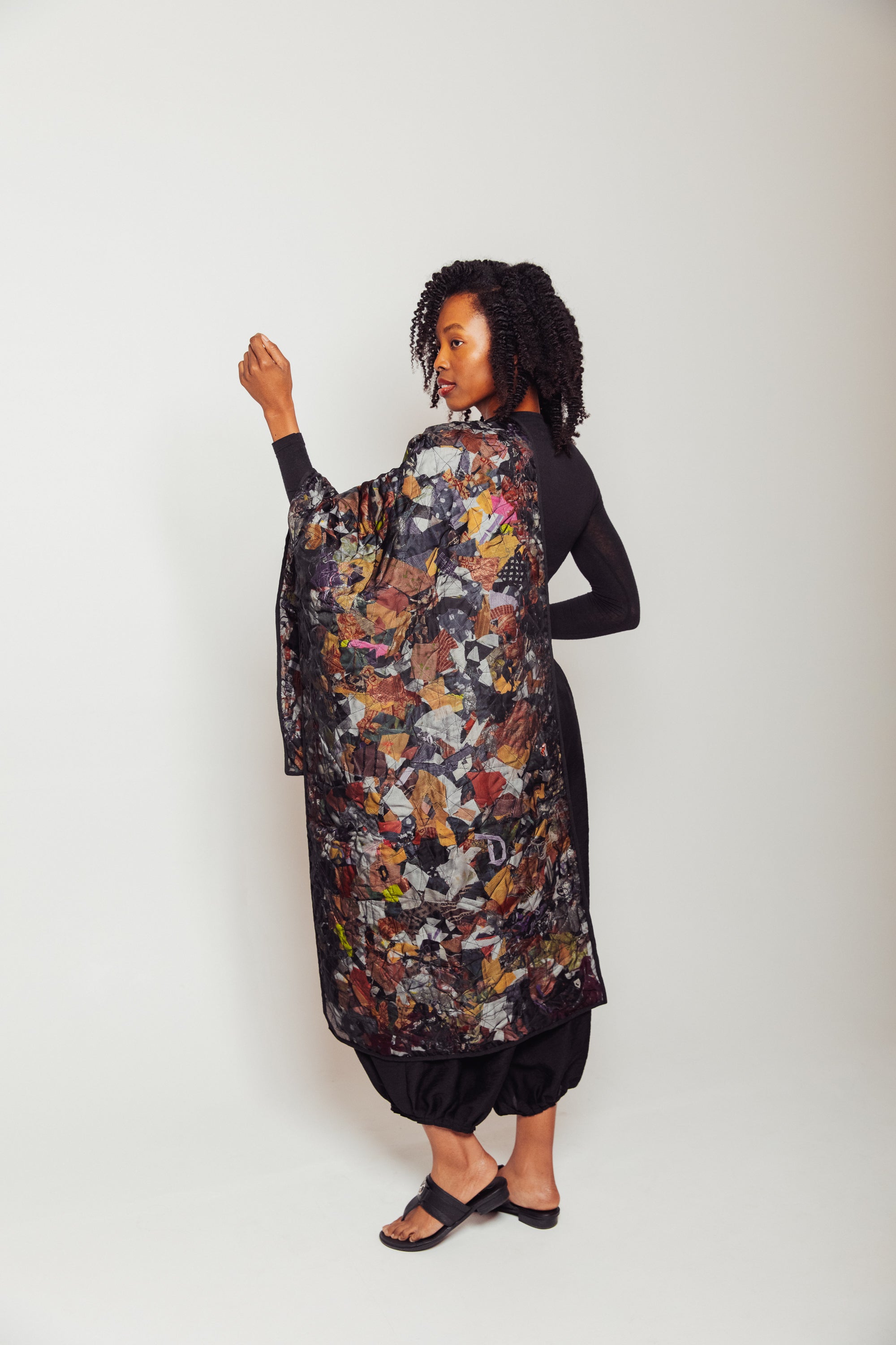 The Confetti Archival Silk Wrap