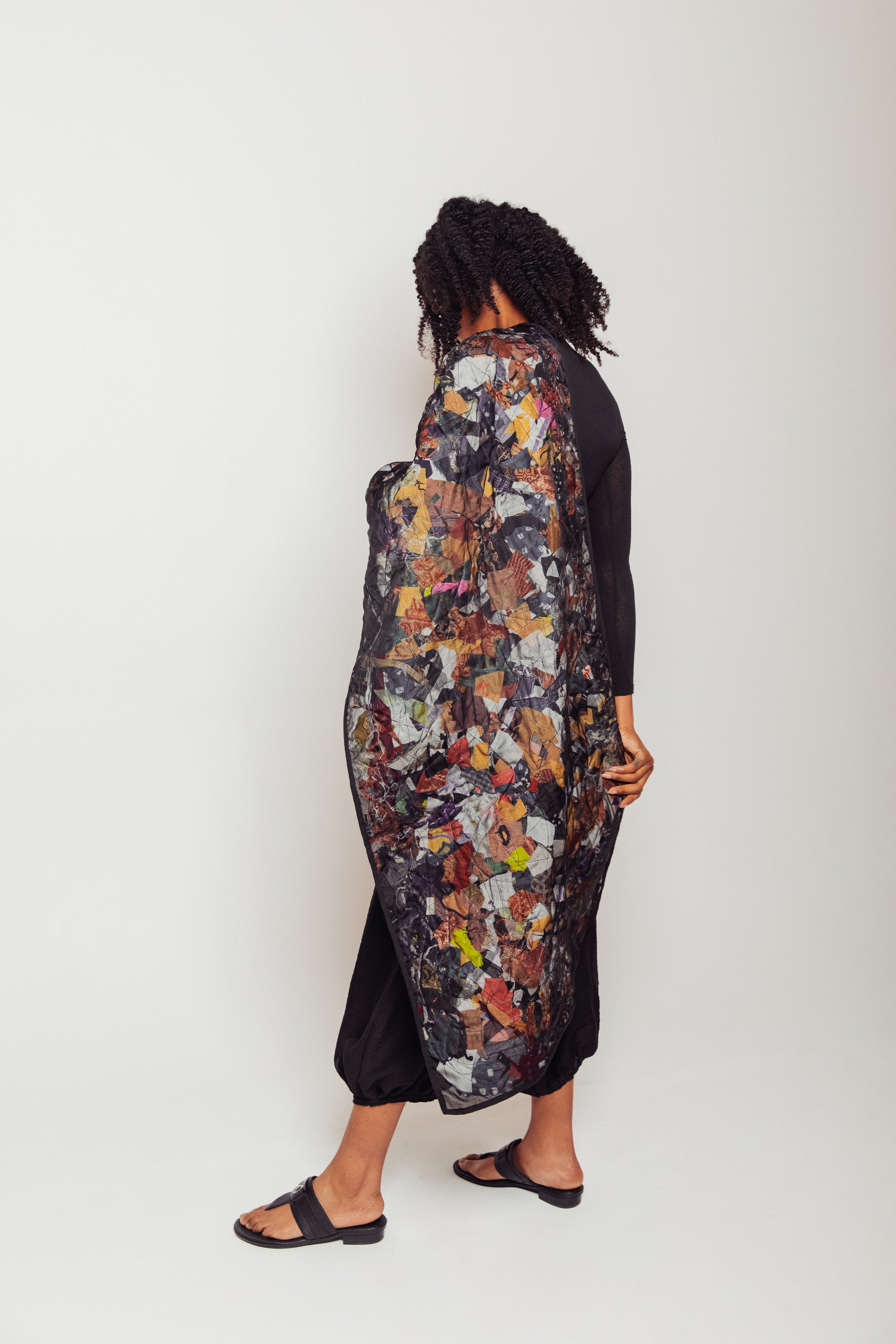 The Confetti Archival Silk Wrap