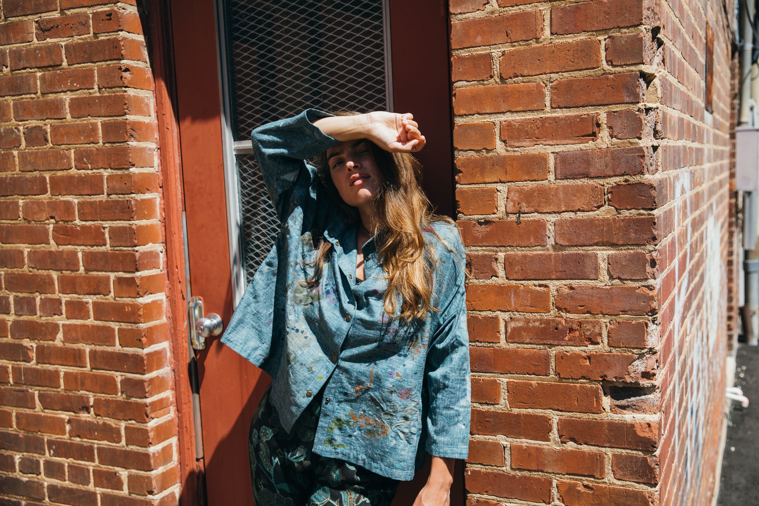 Quarter Crop Shirt, Studio