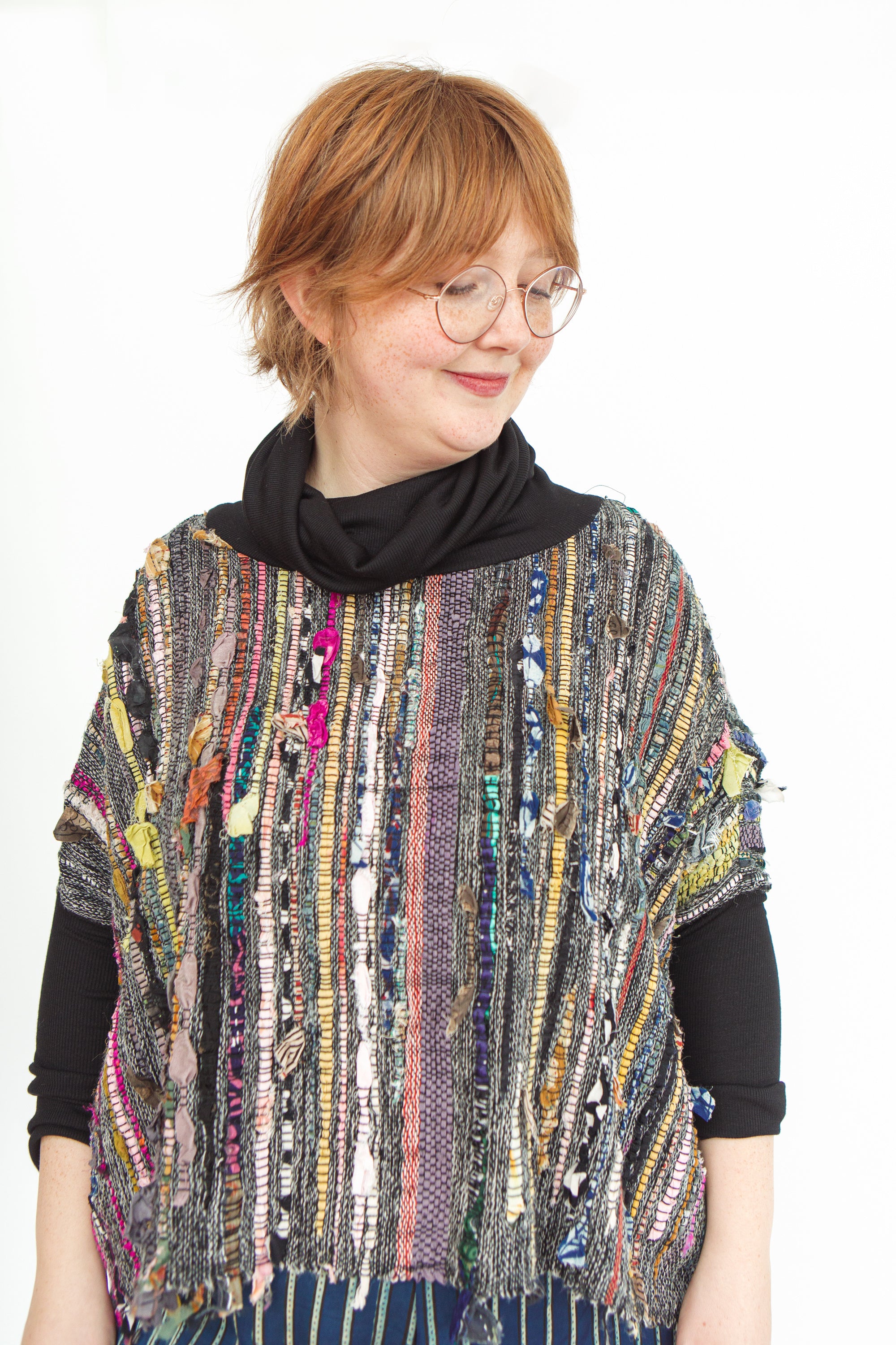 Handwoven Cowl Sweater, Made to Order