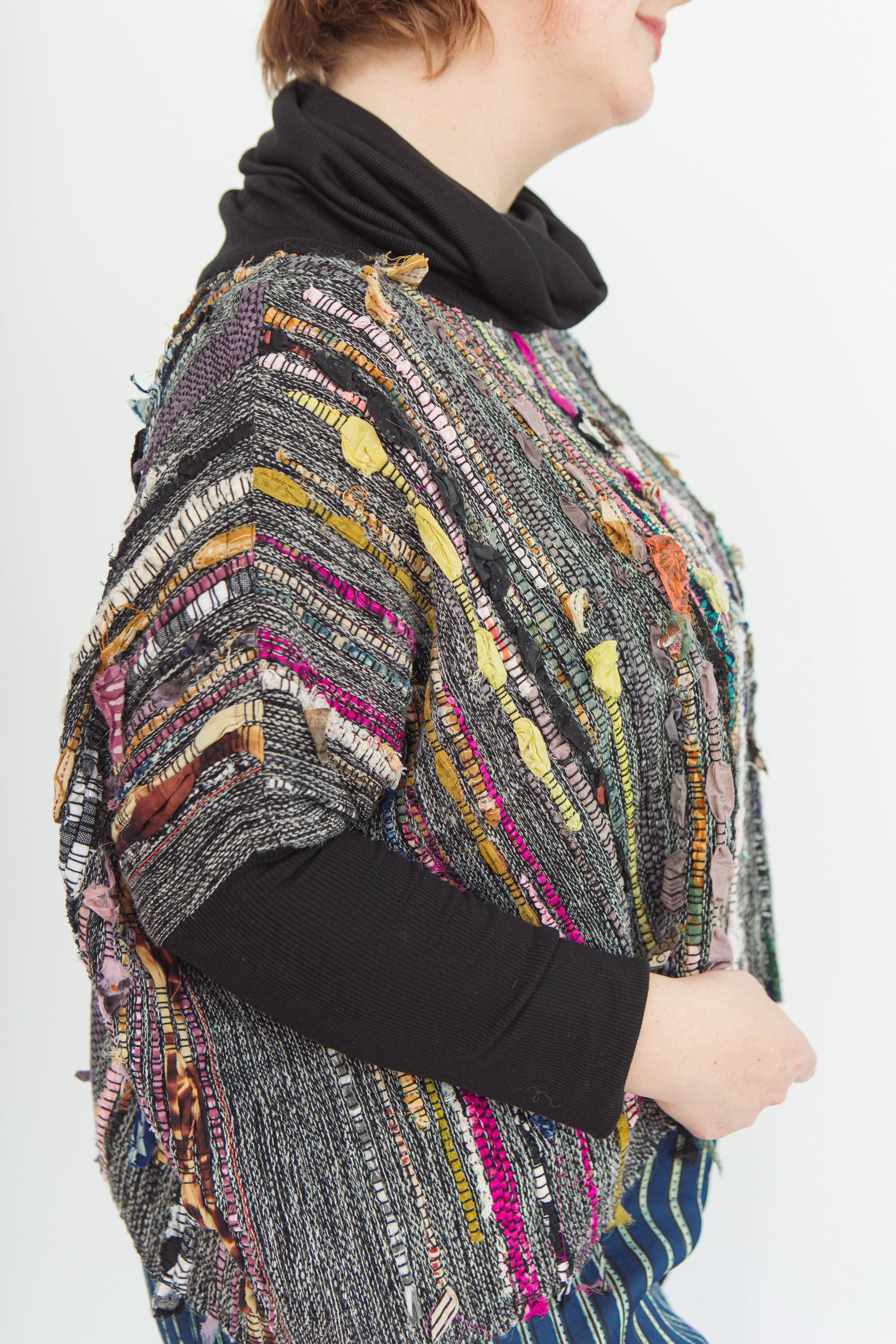 Handwoven Cowl Sweater, Made to Order