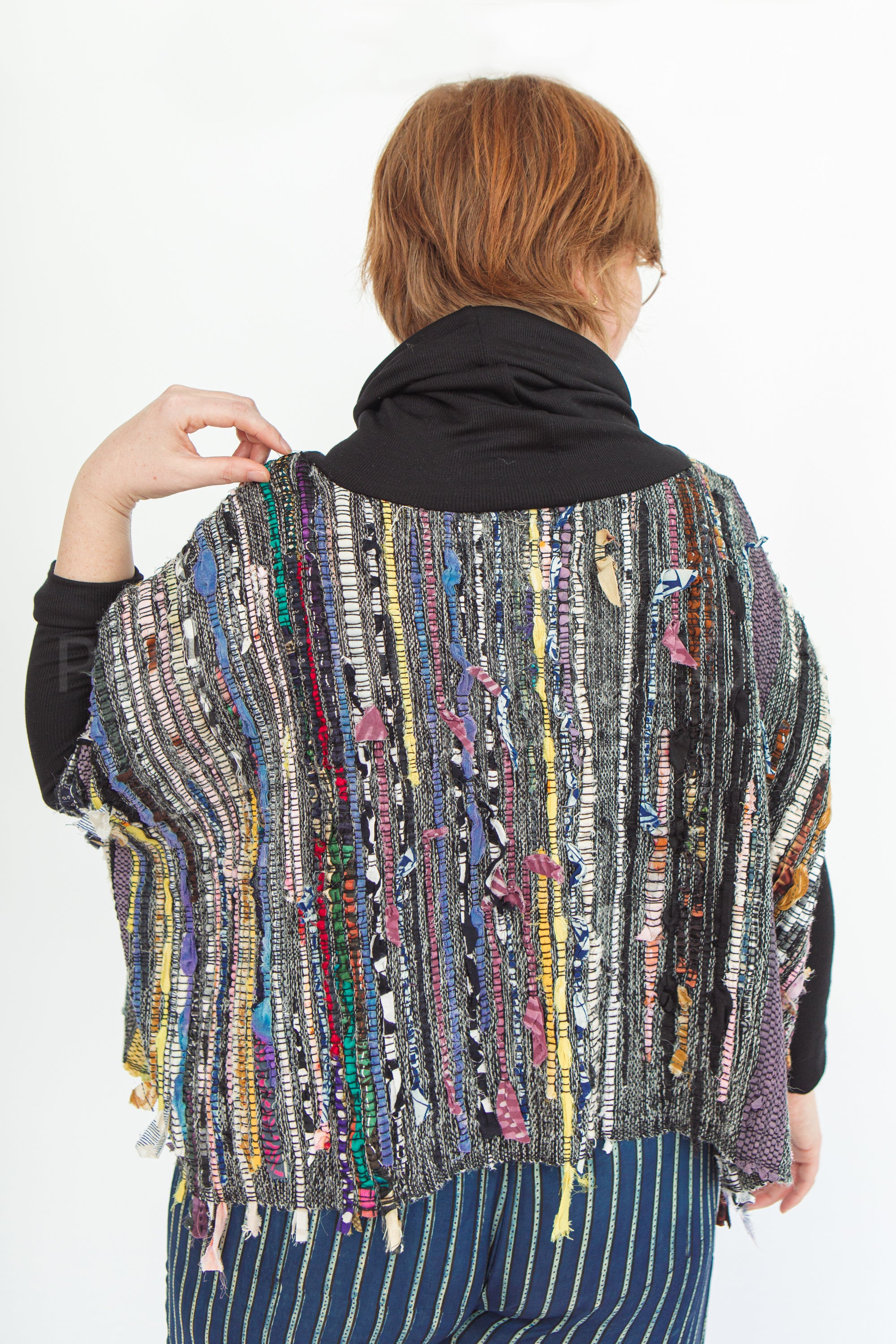 Handwoven Cowl Sweater, Made to Order