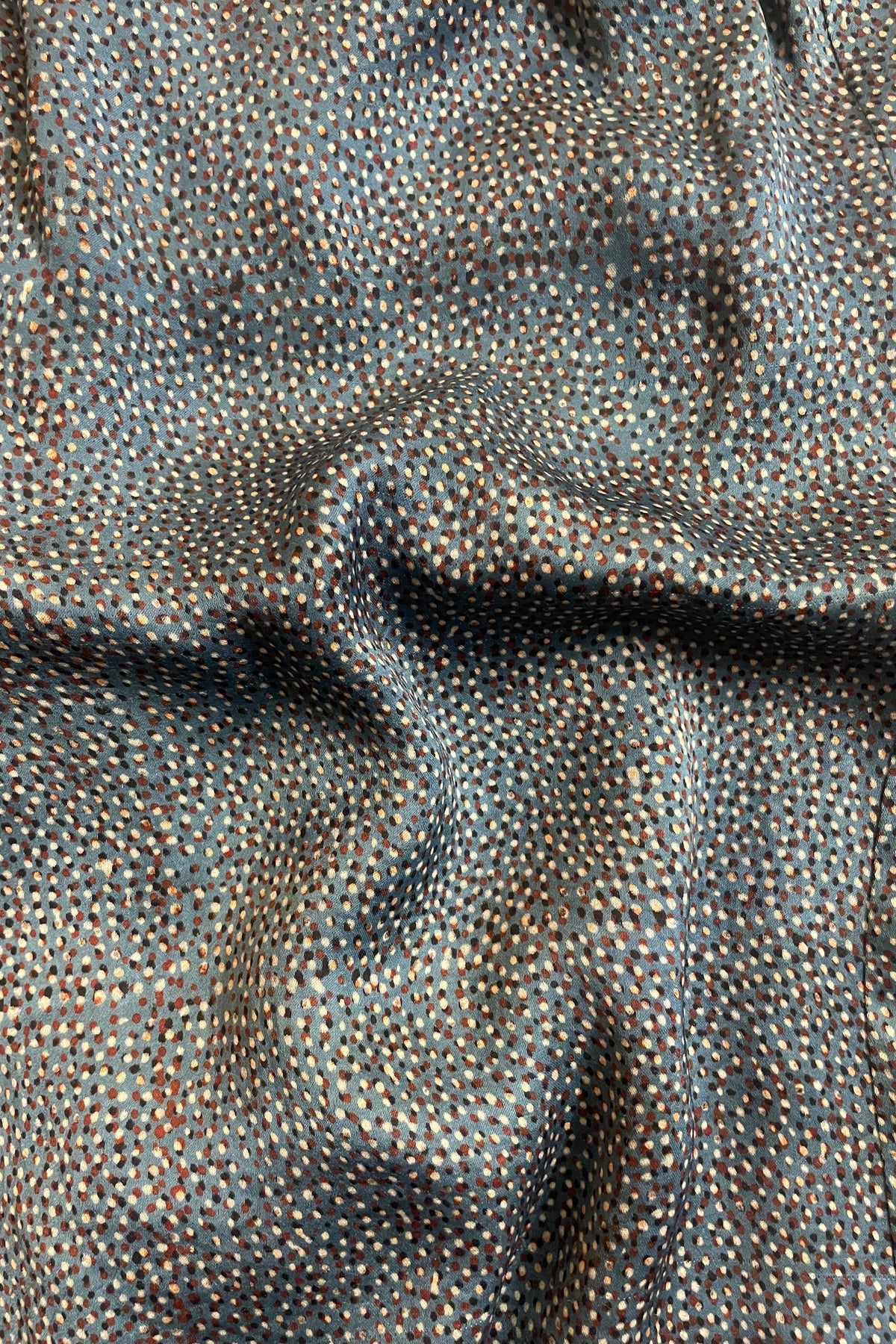 Ajrakh Block-Print Modal & Silk Simply Pant