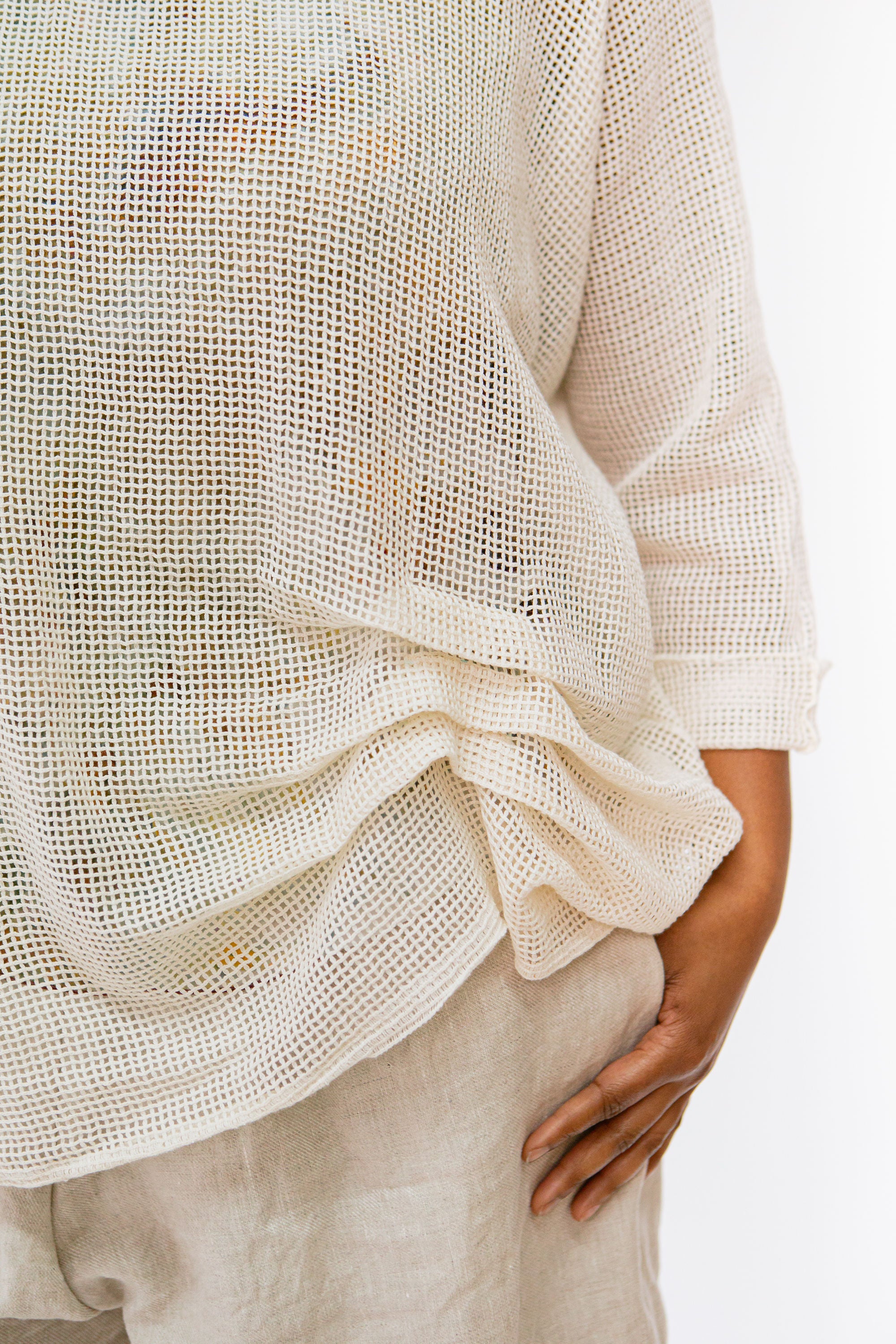 Hitch Top, Cream