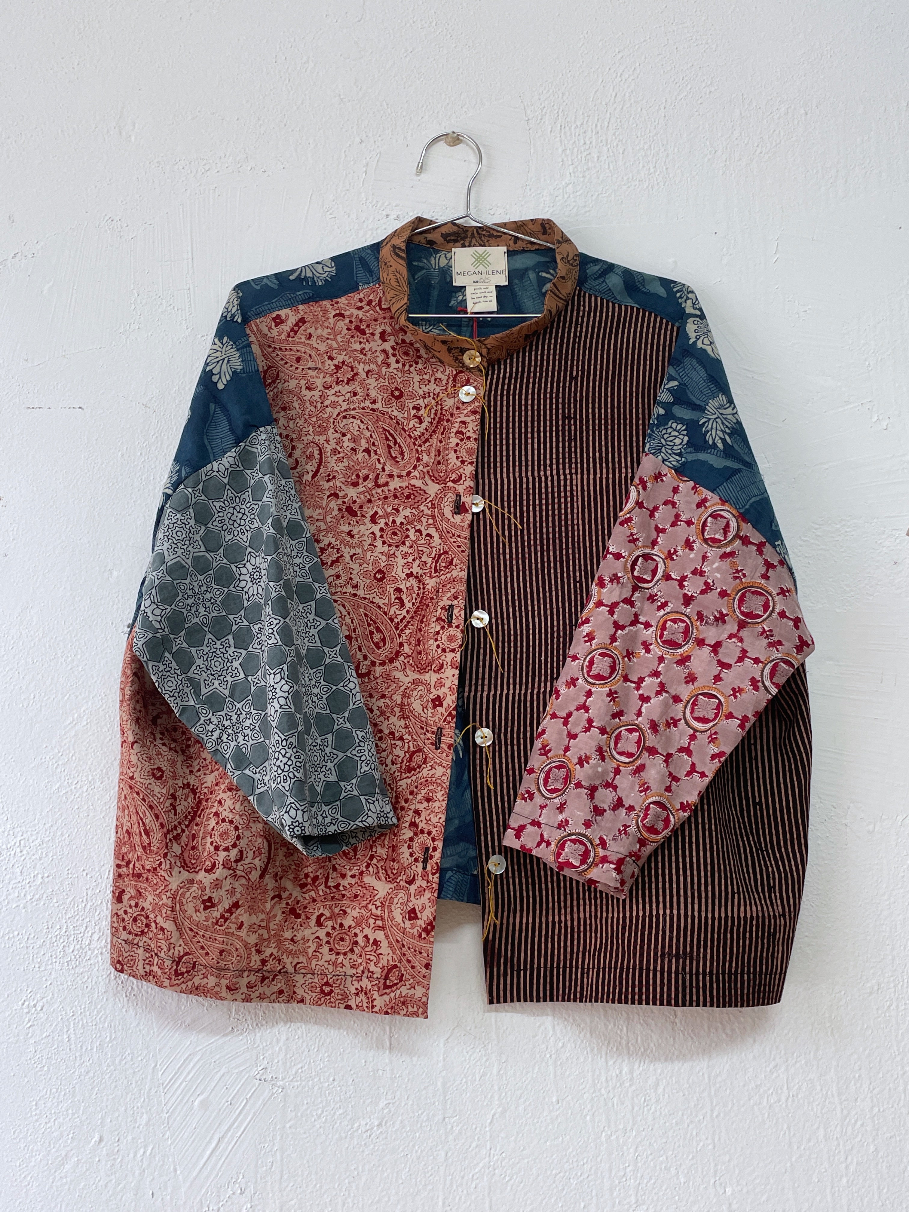 Quarter Crop Shirt, Pieced