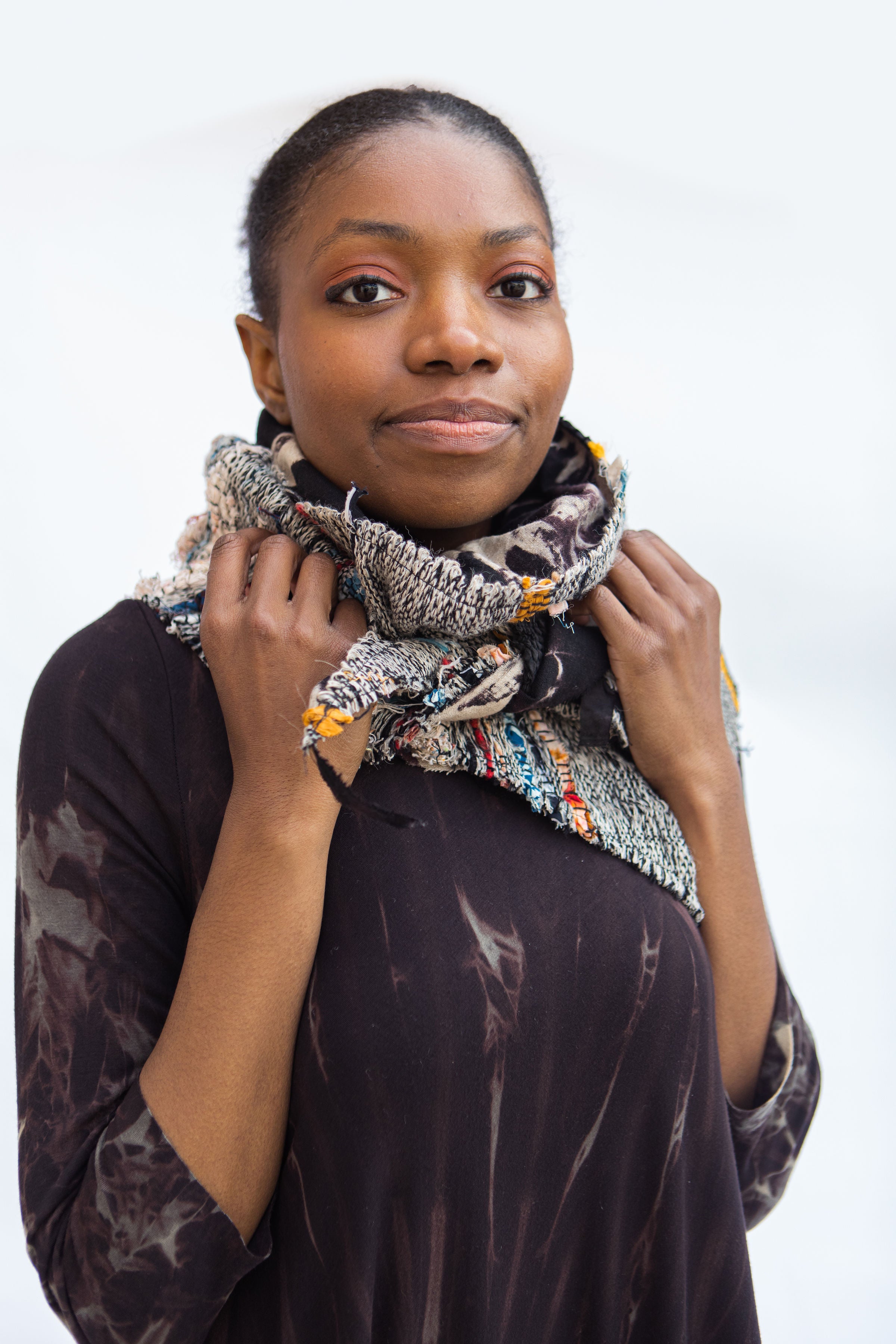 Handwoven Triangle Scarf