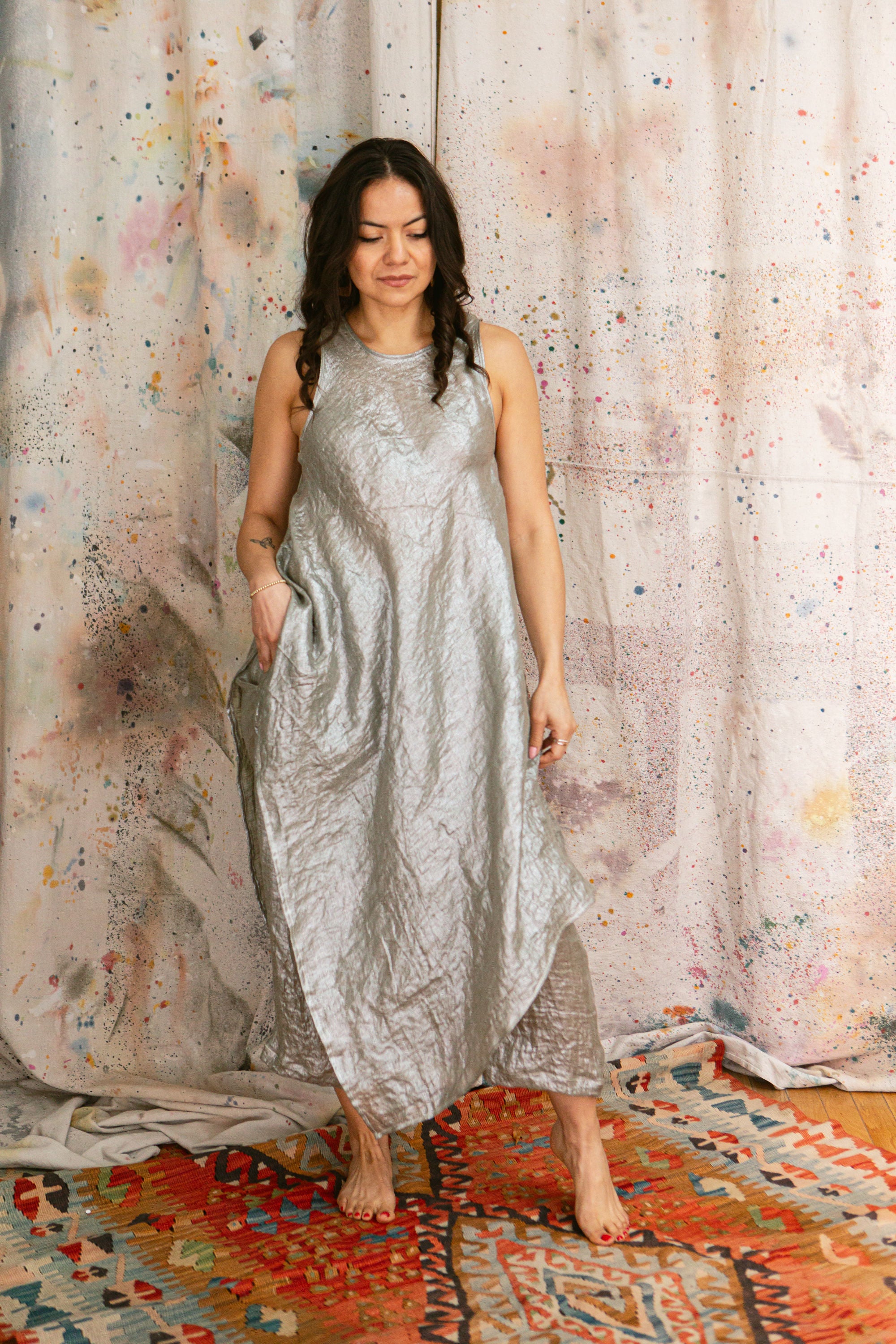 Ringer Tank in Metallic