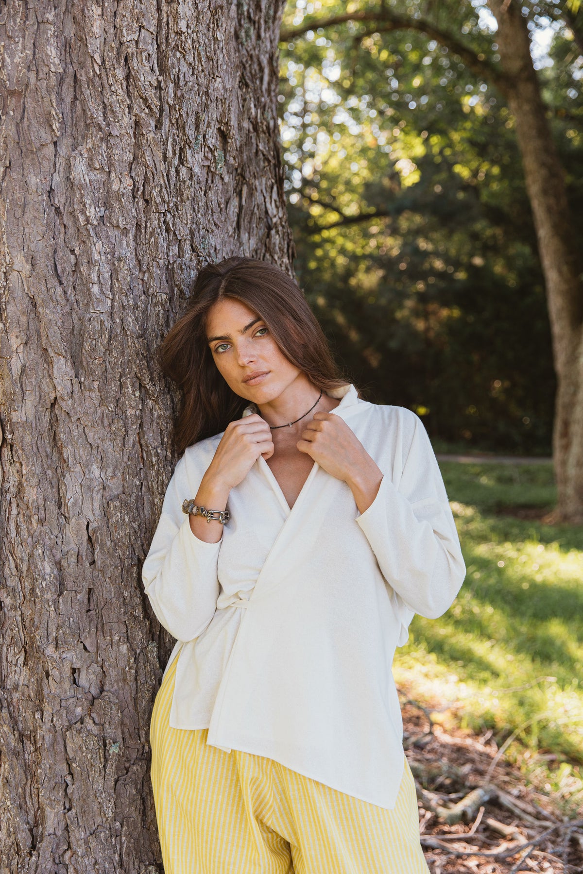 Zero-Waste Silk Uno Wrap Blouse | Megan-Ilene