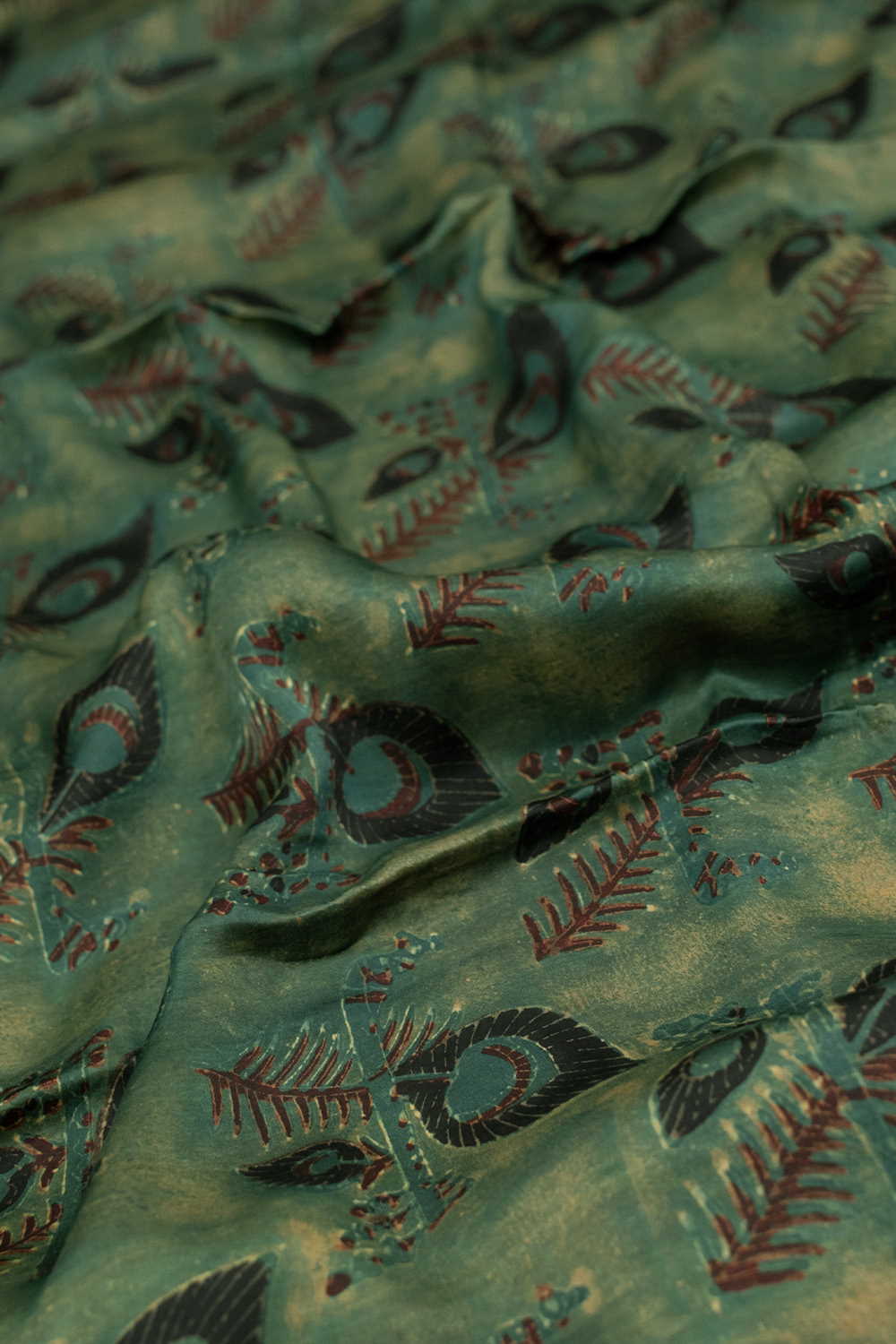 Crinkle Crop in Modal Silk
