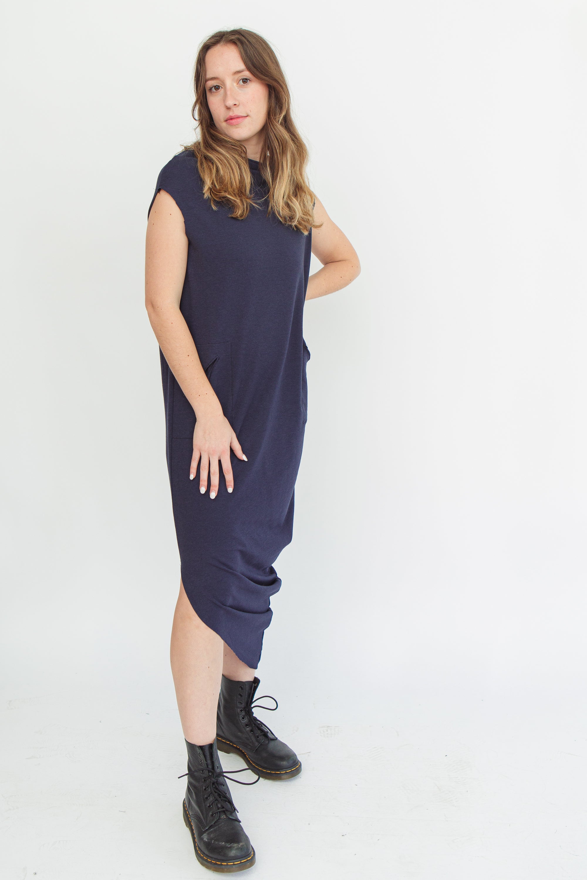 Paloma Dress, Marine