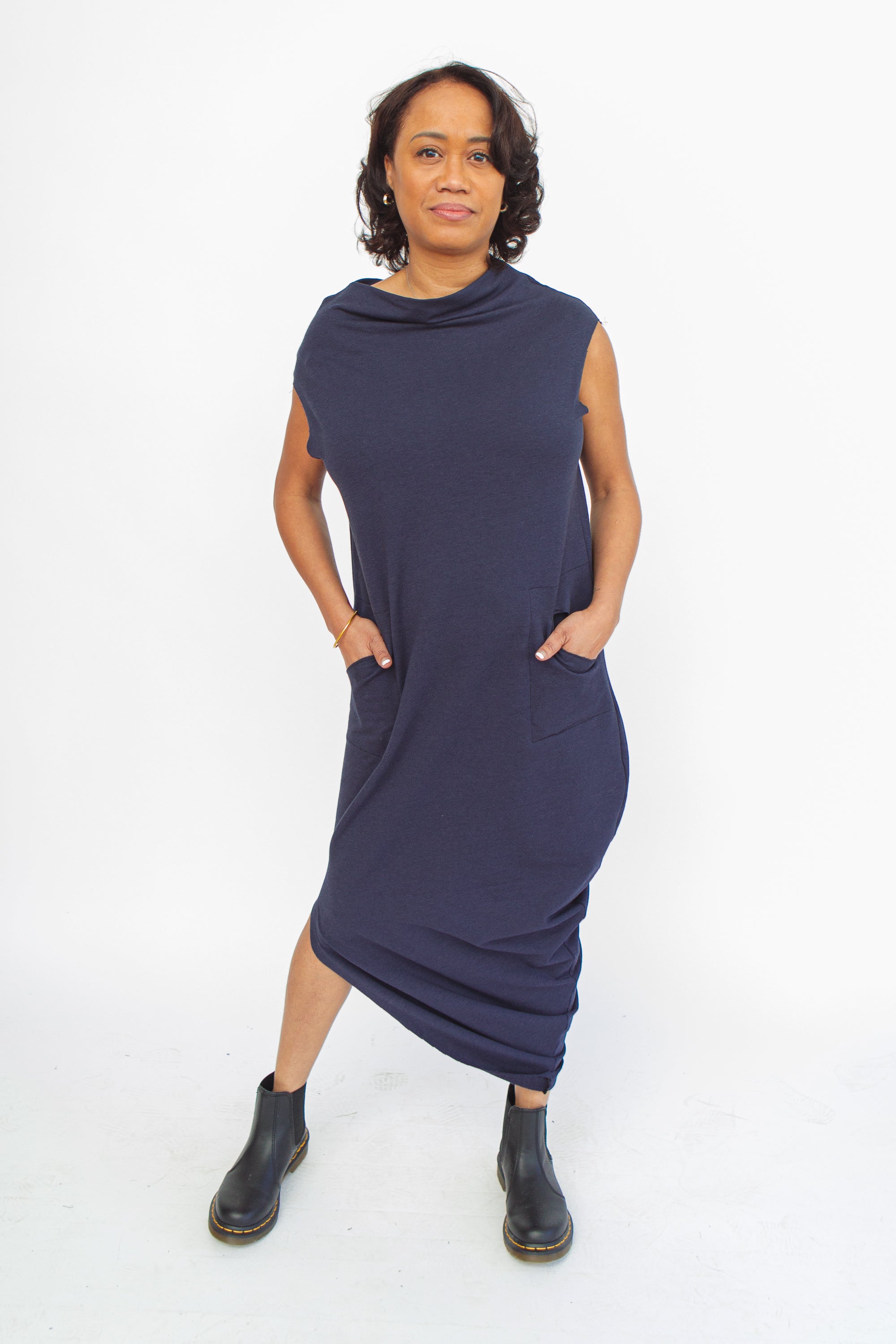 Paloma Dress, Marine