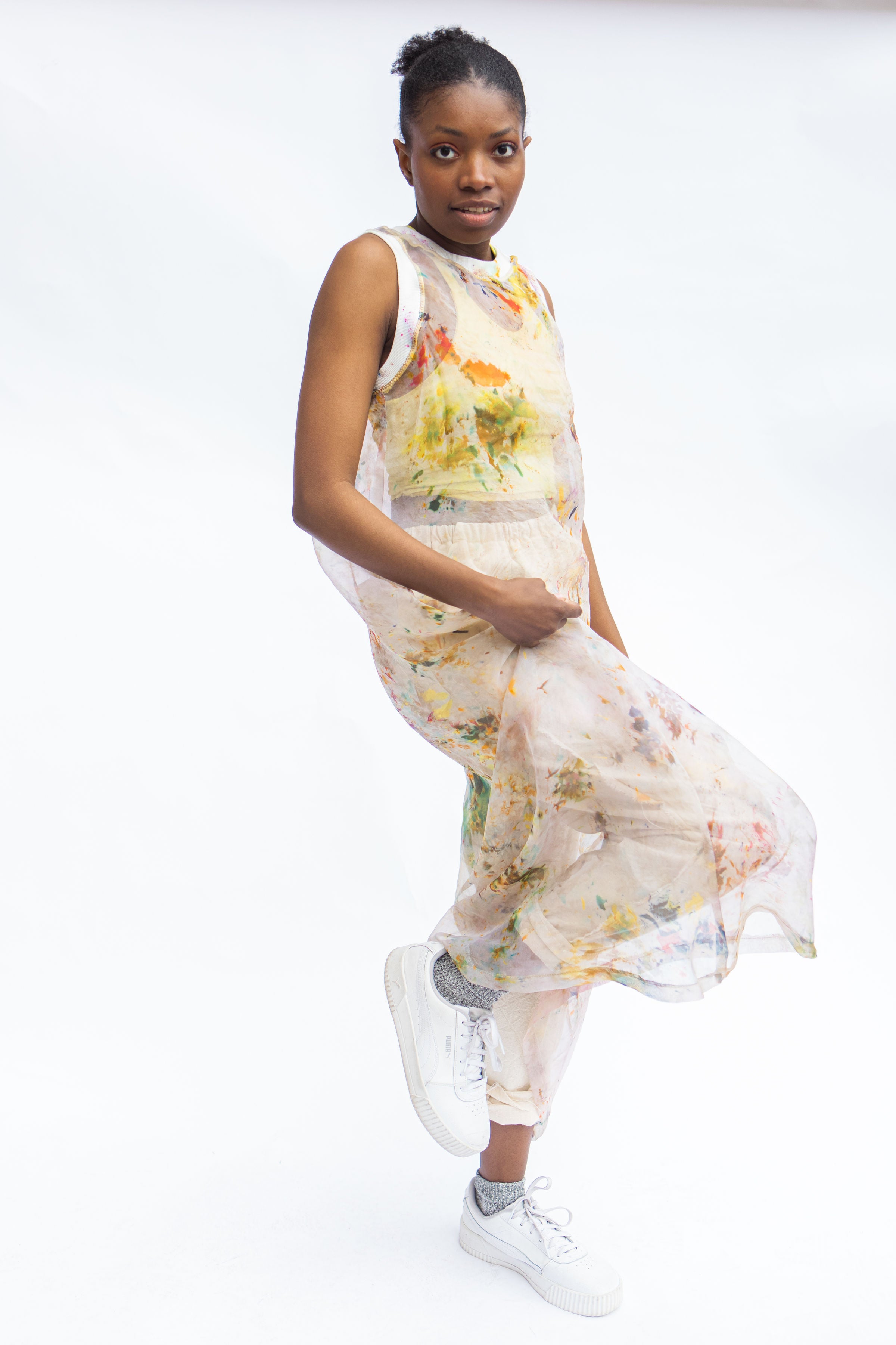 Sheer Tank Dress, Spring