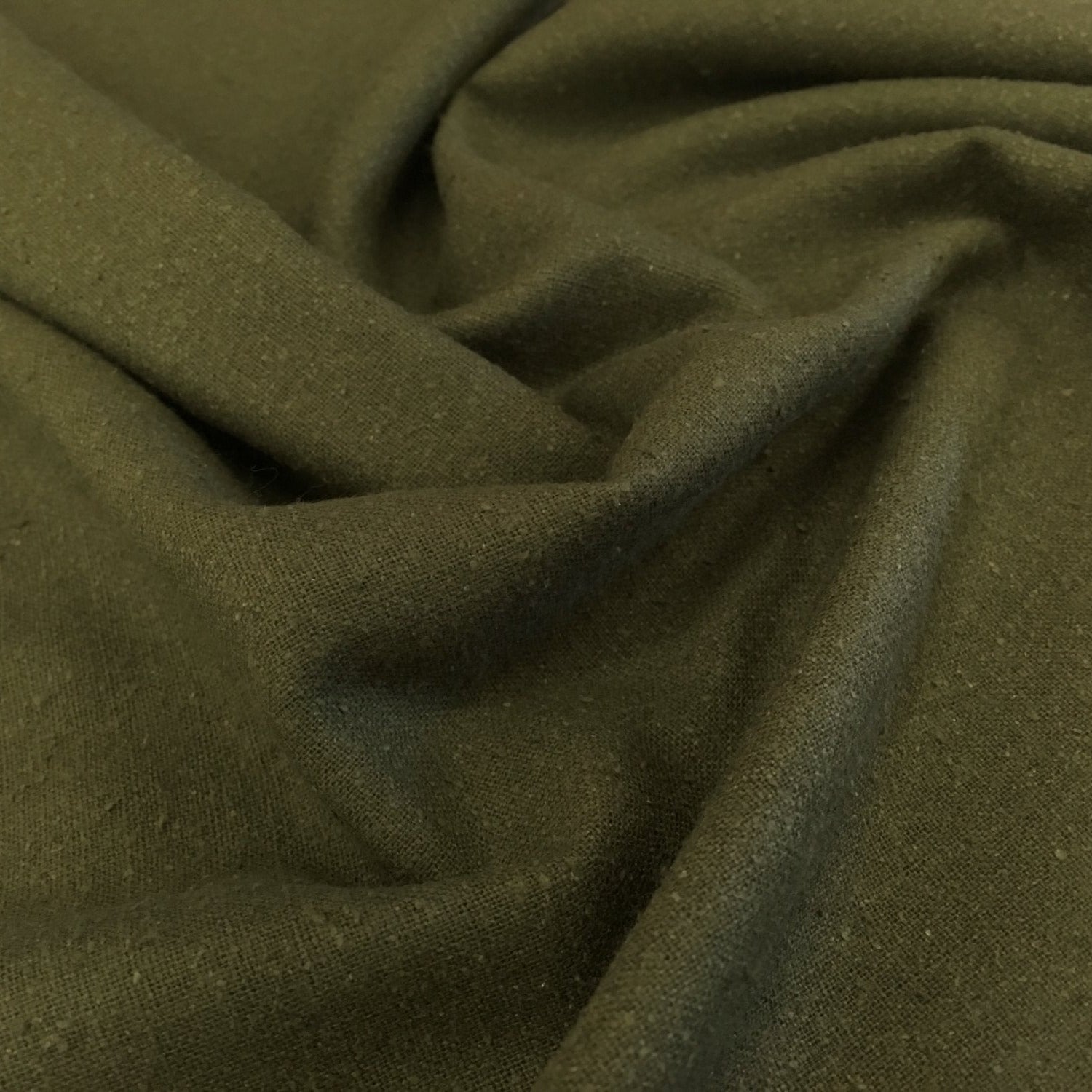 Silk Noil, Olive