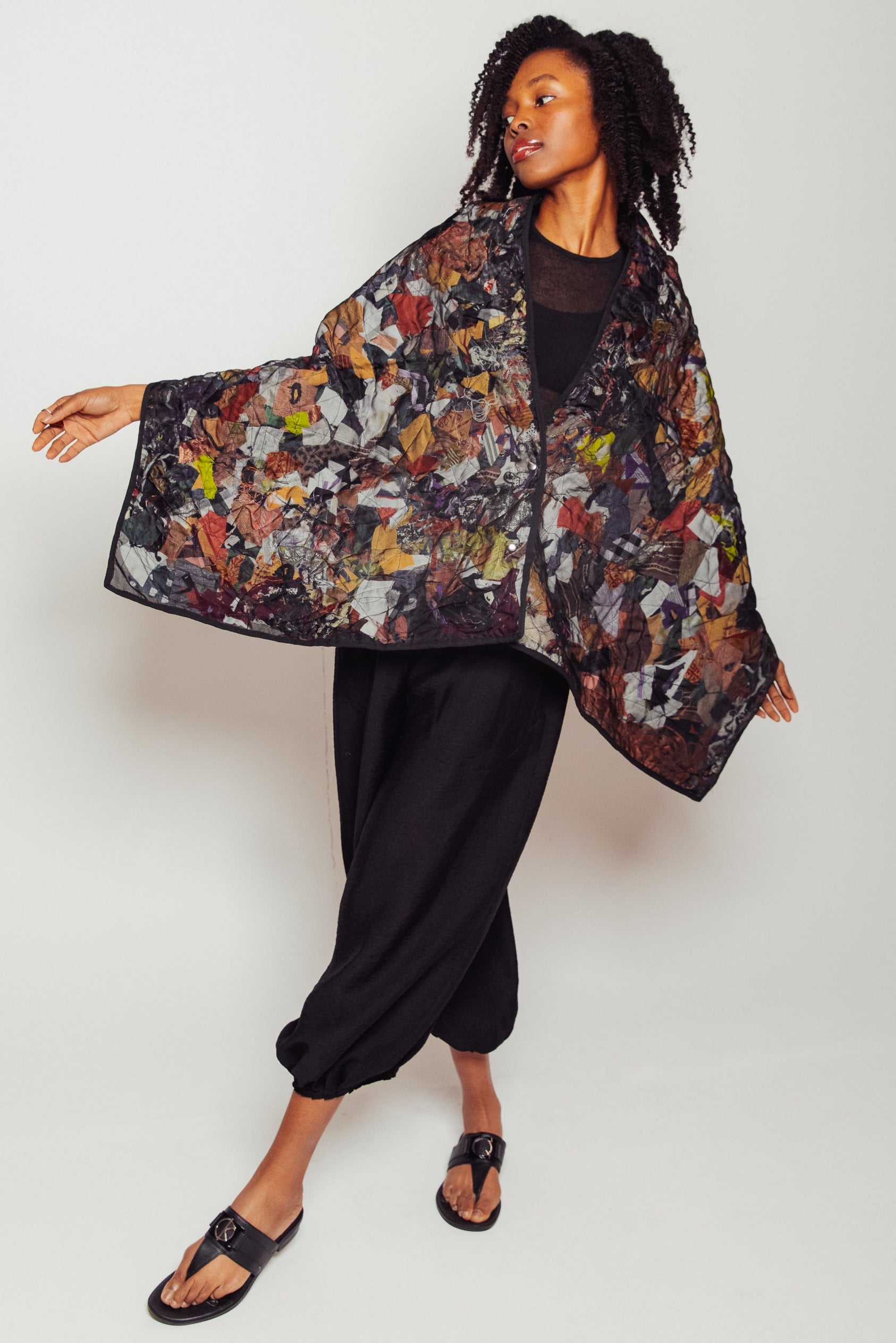 The Confetti Archival Silk Wrap