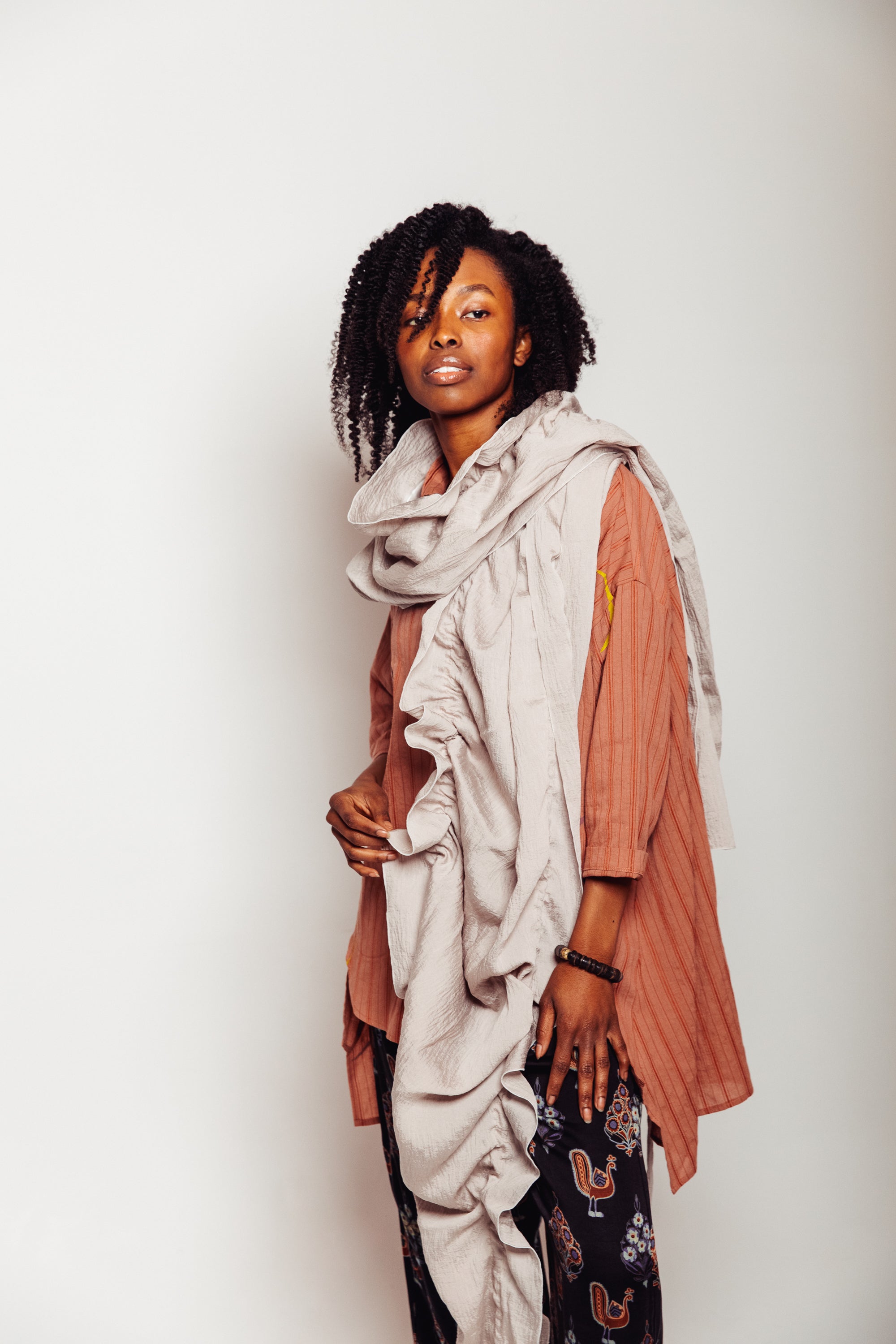 The Modal & Nylon Kinetic Scarf | Megan-Ilene Zero-Waste Studio