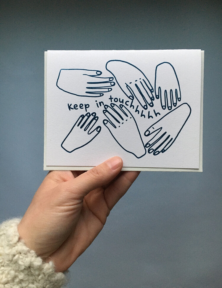 Keep in Touchhhh Note Card